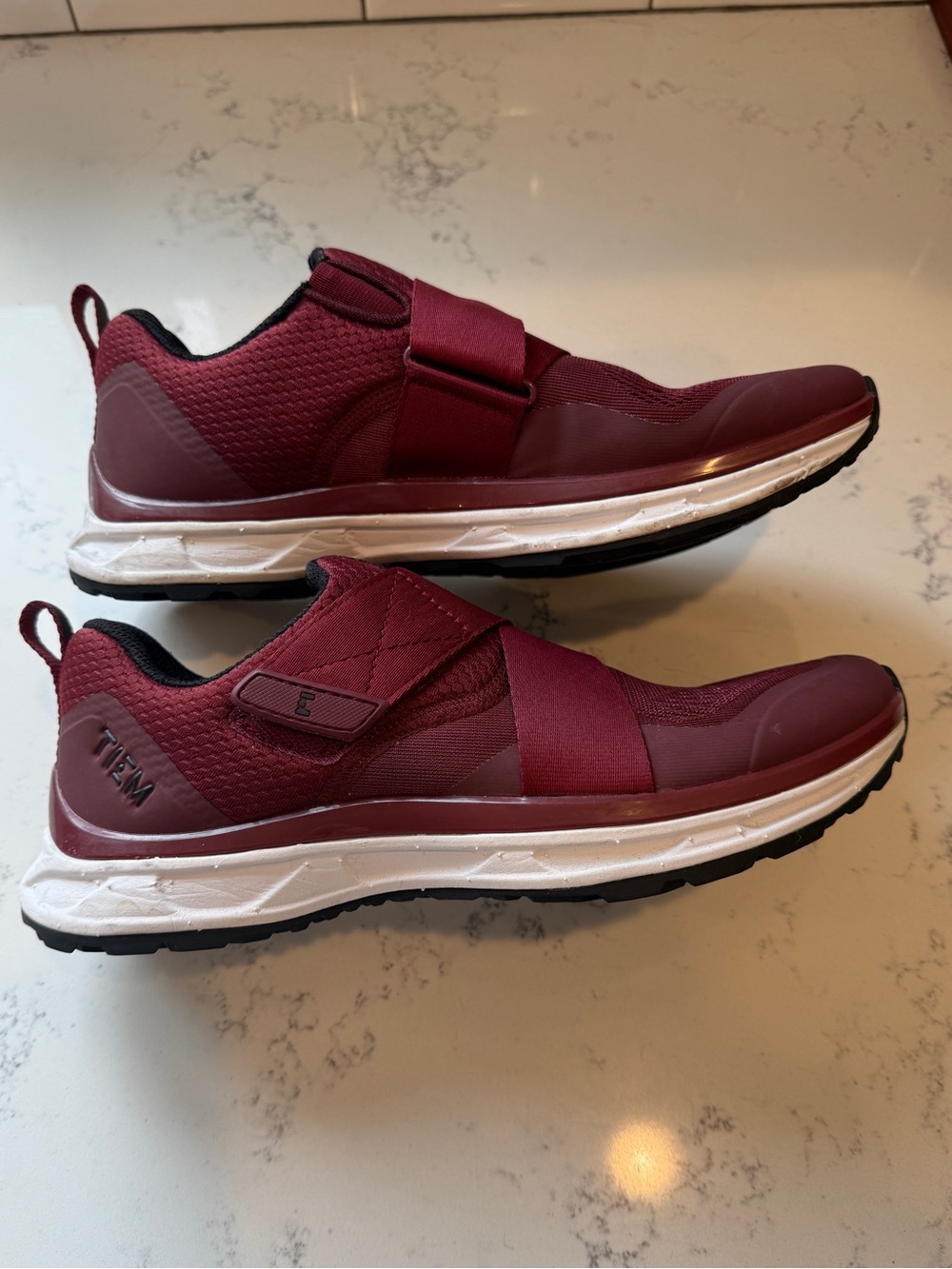 TIEM Slipstream spin shoe cycling soulcycle merlot 8.5